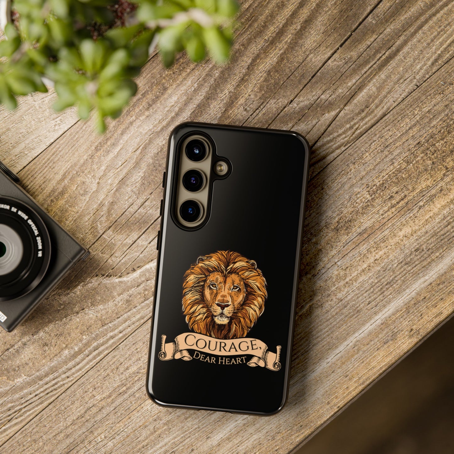 Aslan Courage Dear Heart Phone Case - Book Lovers