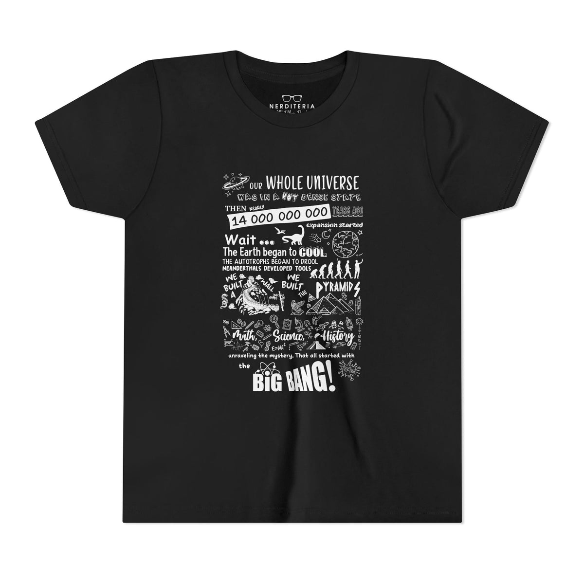 Big Bang Theory Theme Song Kid's T-Shirt