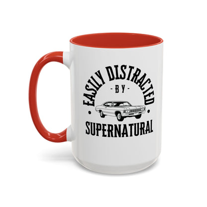 Easily Distracted by Supernatural Coffee Mug