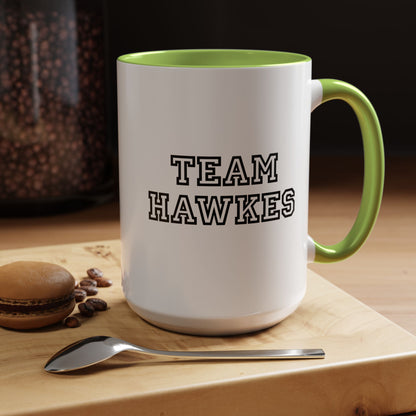 Team Hawkes - Emma M Lion Coffee Mug