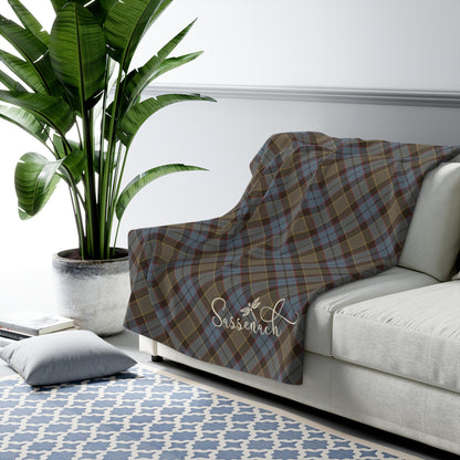 Sassenach Tartan Fleece - Outlander Blanket