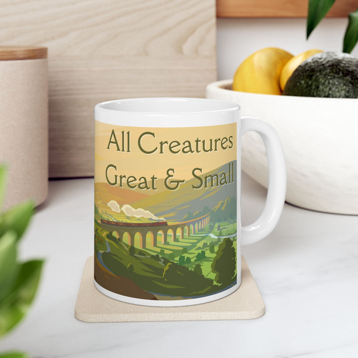 All Creatures Great and Small Bridge Scene Coffee Mug