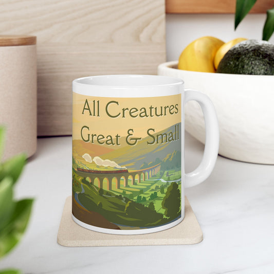 All Creatures Great and Small Bridge Scene Coffee Mug