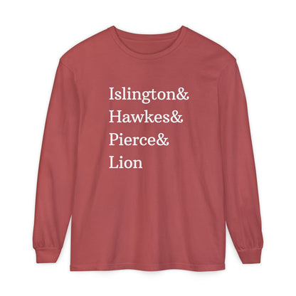 Emma M Lion Character Names - Long Sleeve T-Shirt