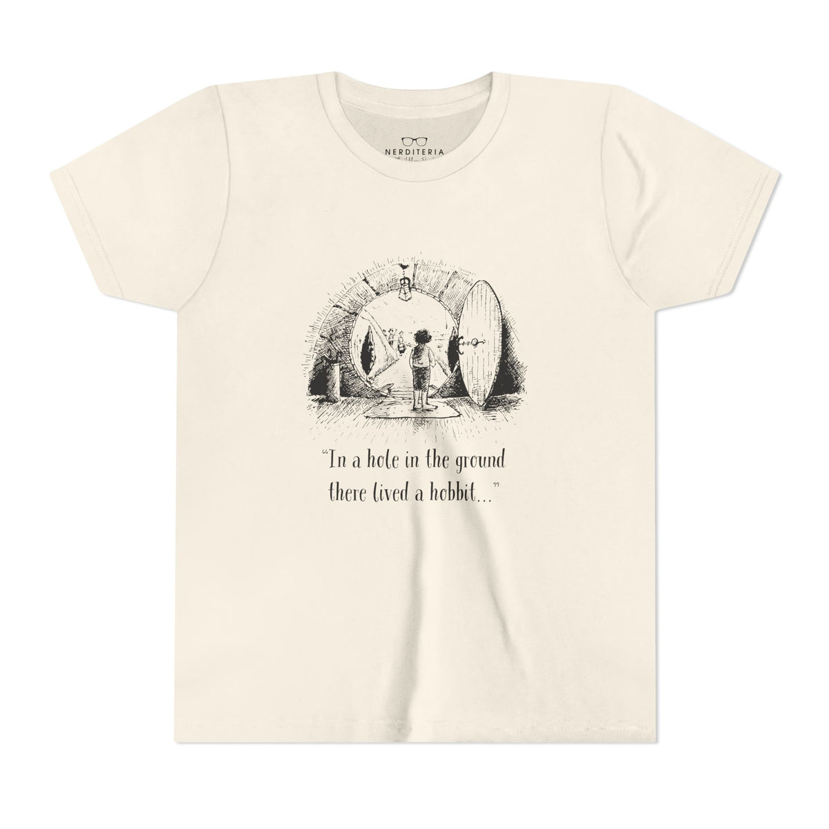In a Hole in the Ground There Lived a Hobbit - Lord of the Rings Kids’ Tee