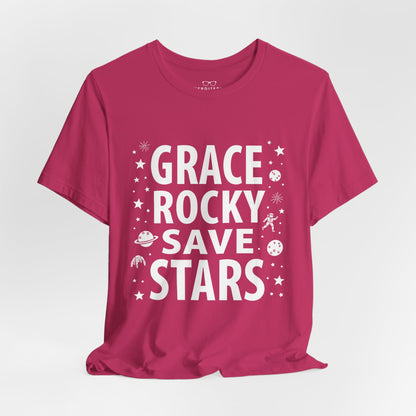 Grace Rocky Save Stars - Project Hail Mary T-Shirt