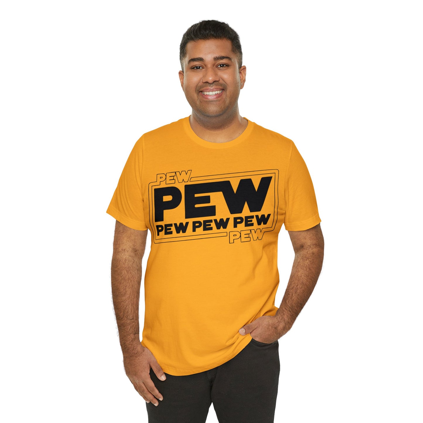 pew pew star wars tshirt