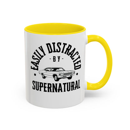 Easily Distracted by Supernatural Coffee Mug