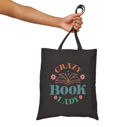 Crazy Book Lady Tote Bag - Book Lovers