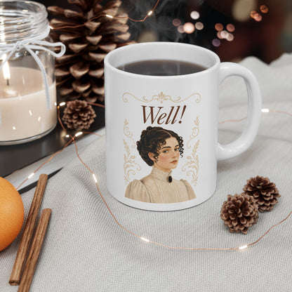 Well! - Emma M Lion Coffee Mug
