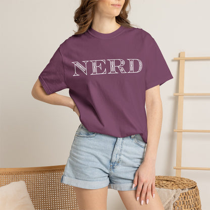 Floral Oversized Nerd T-shirt