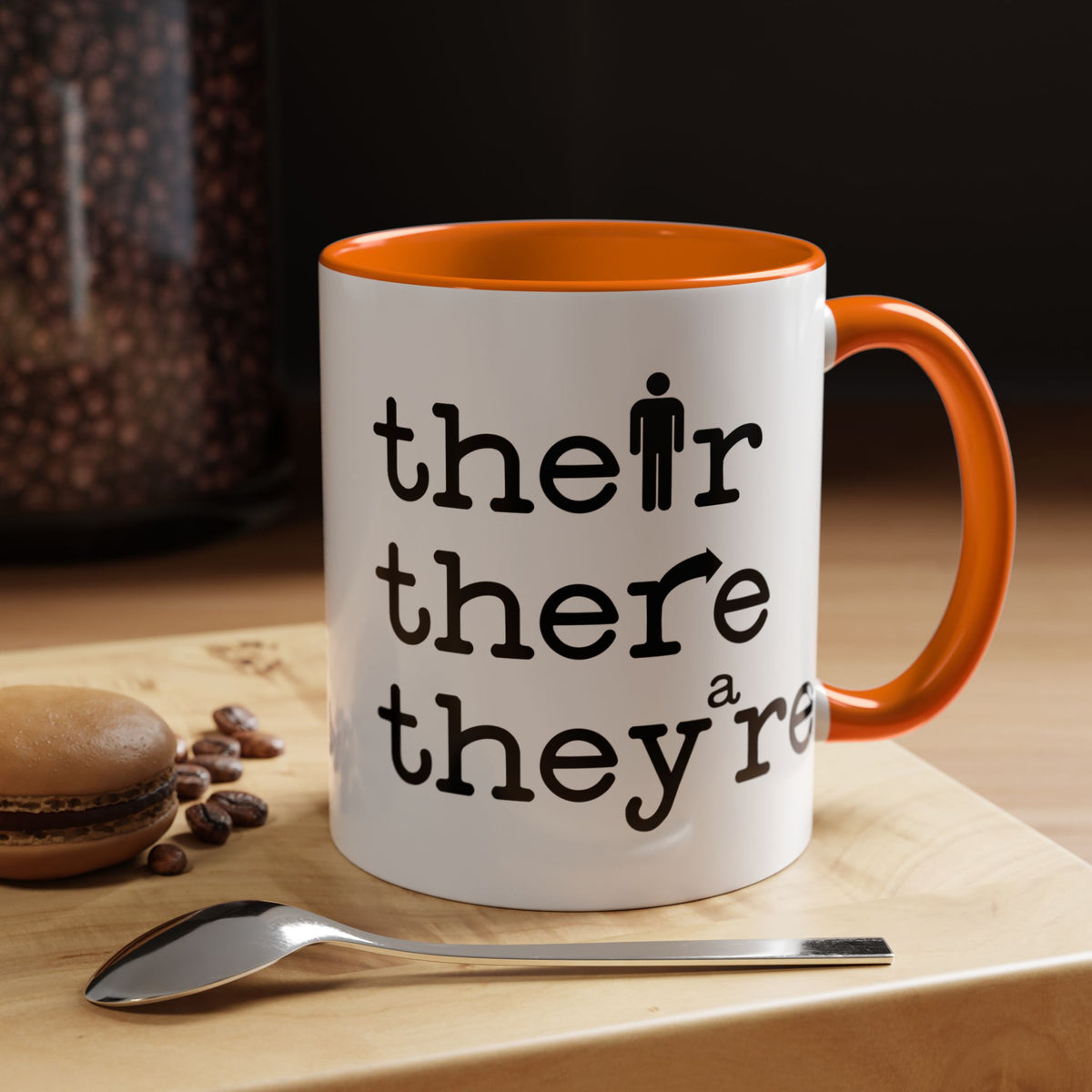 Their, There, They're Coffee Mug