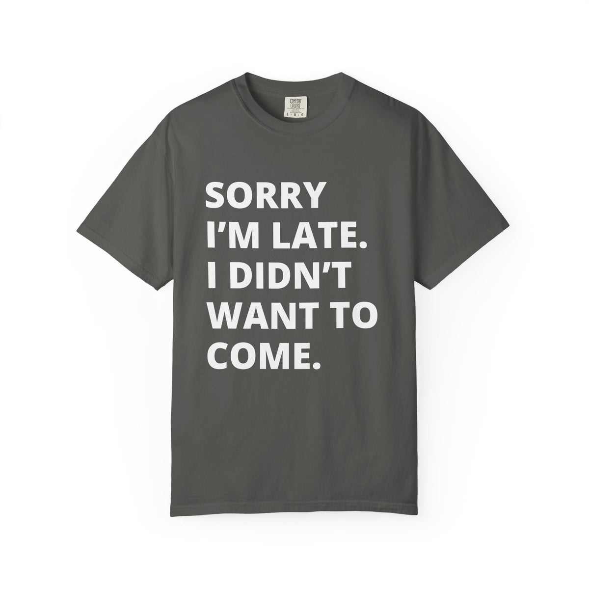 Sorry I'm Late Unisex T-shirt - Nerd Stuff