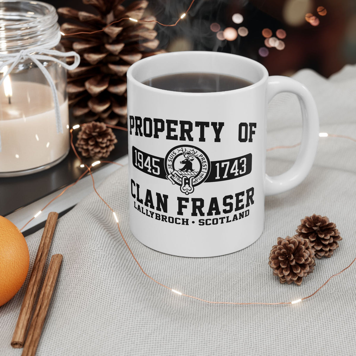 Property of Clan Fraser - Outlander Coffee Mug