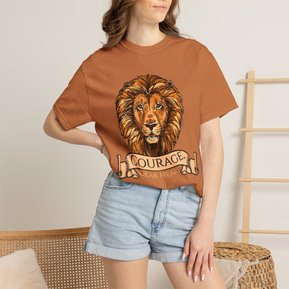 Aslan Courage Dear Heart Oversized T-shirt - Chronicles of Narnia