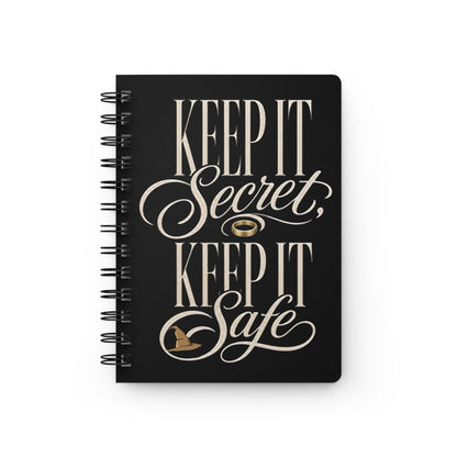 Keep It Secret, Keep It Safe — Lord of the Rings Spiral Notebook