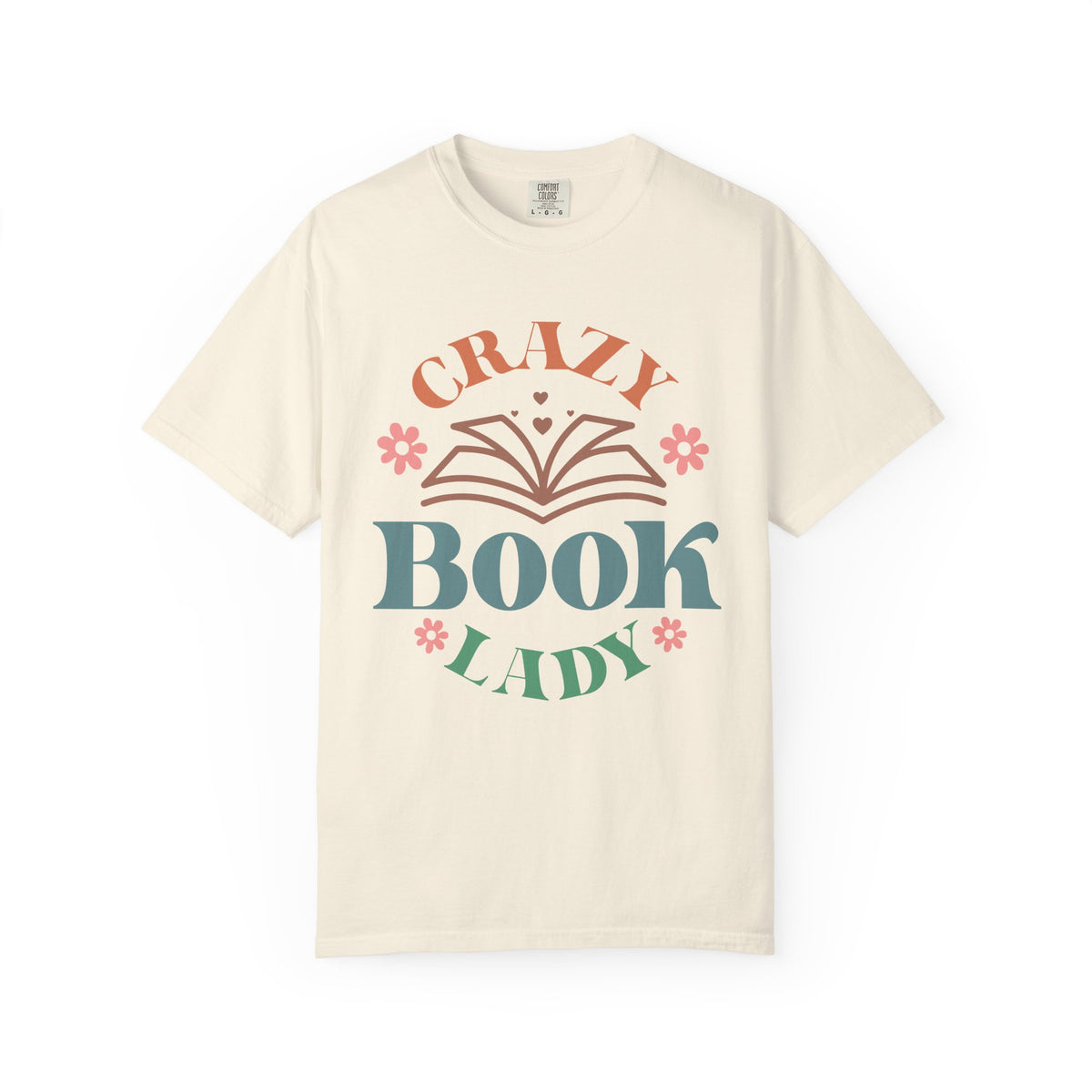 Crazy Book Lady Oversized T-shirt - Book Lovers