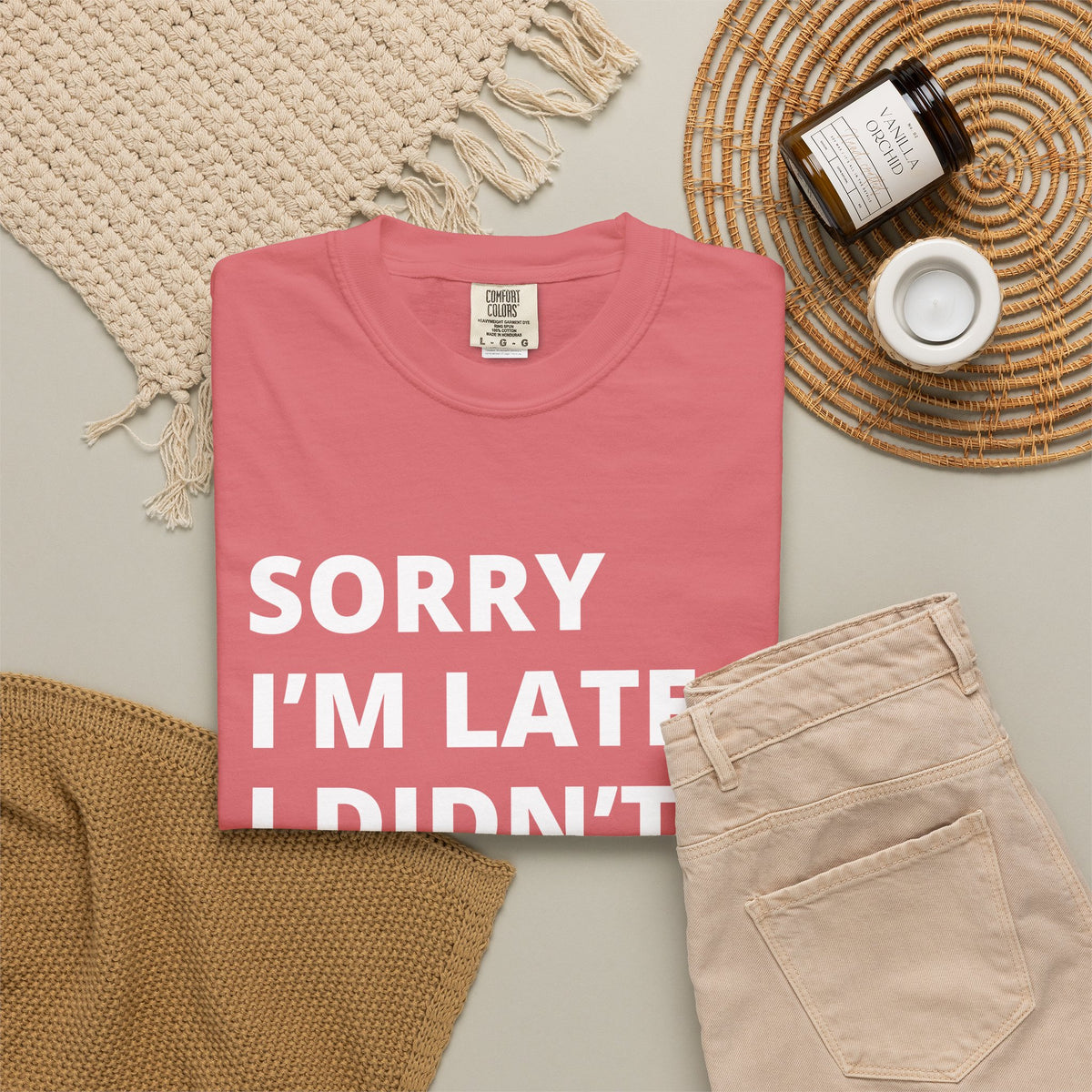 Sorry I'm Late Unisex T-shirt - Nerd Stuff