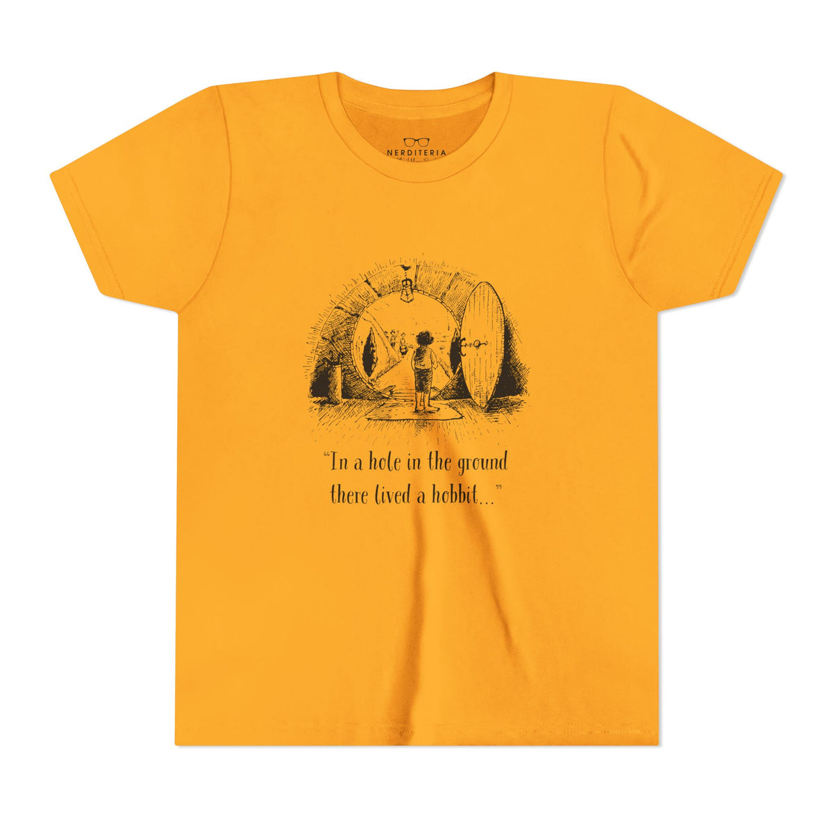In a Hole in the Ground There Lived a Hobbit - Lord of the Rings Kids’ Tee