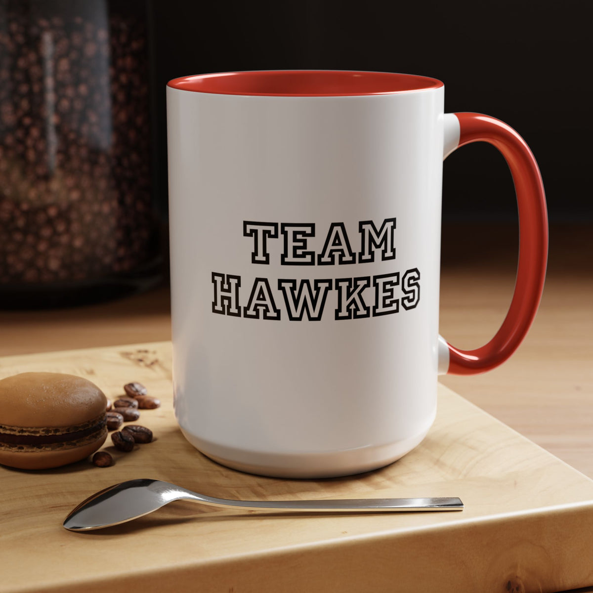 Team Hawkes - Emma M Lion Coffee Mug