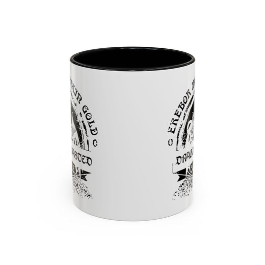 Erebor Mountain Dragon Roasted - The Hobbit Coffee Mug