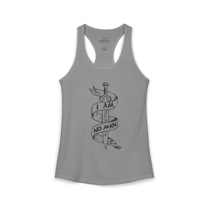 I Am No Man Women's Racerback Tank Top - Lord of the Rings