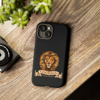 Aslan Courage Dear Heart Phone Case - Book Lovers