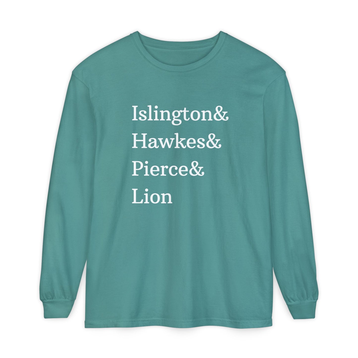 Emma M Lion Character Names - Long Sleeve T-Shirt
