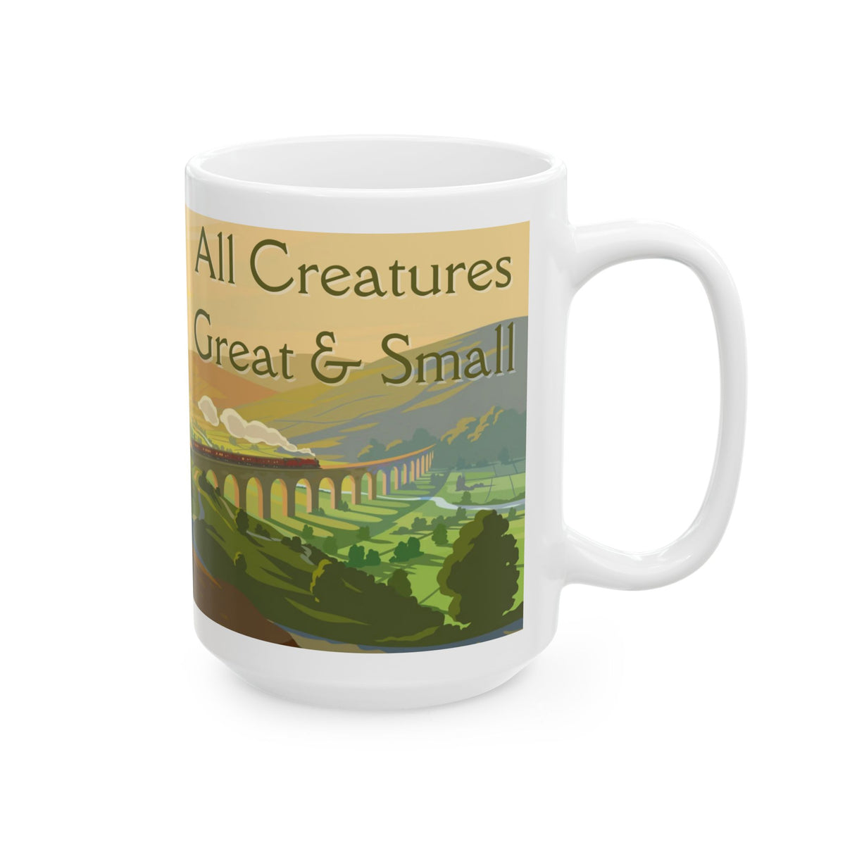 All Creatures Great and Small Bridge Scene Coffee Mug