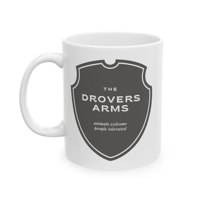 The Drovers Arms (Gray) - All Creatures Great and Small Coffee Mug
