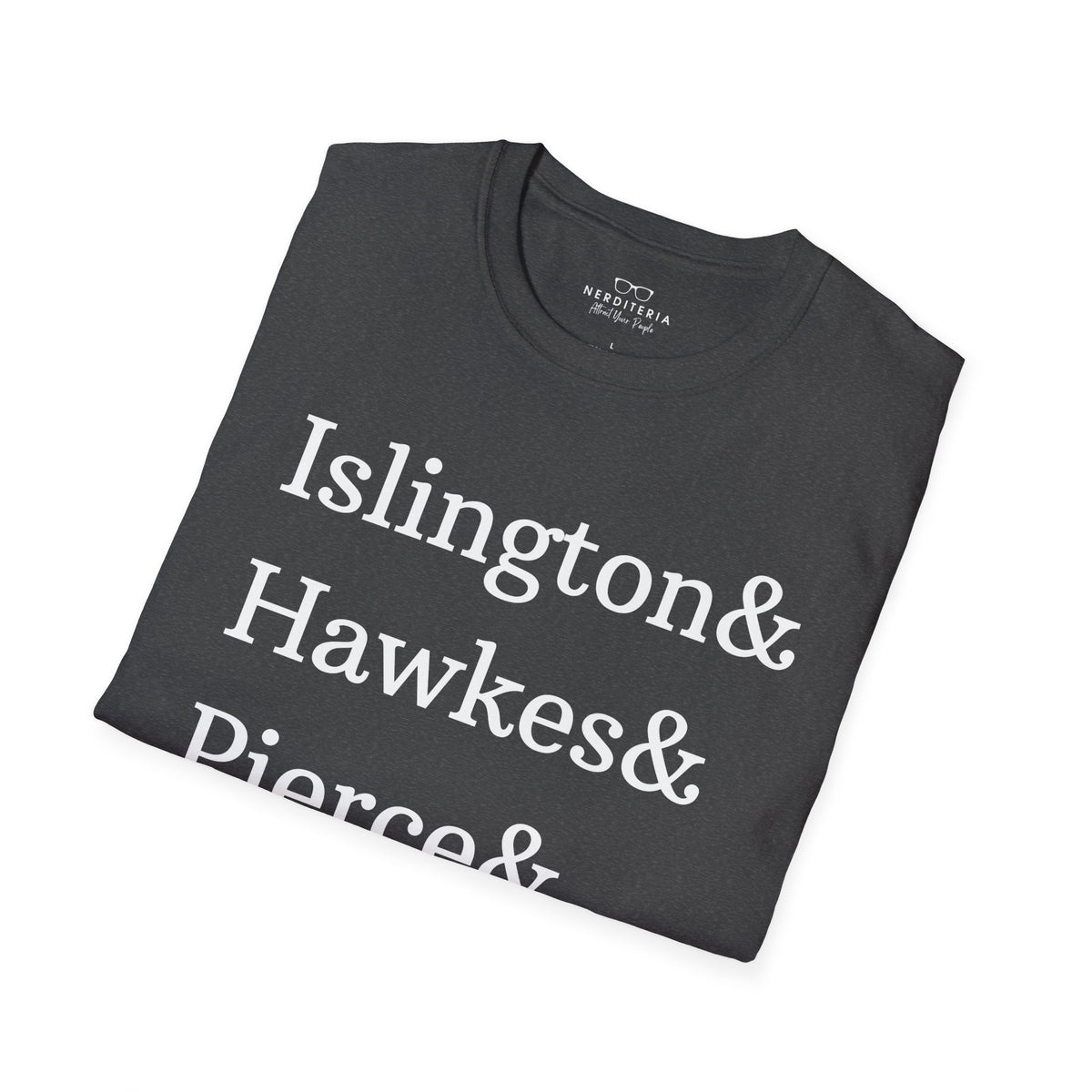 Emma M. Lion Character Names - Book Lovers Softstyle T-Shirt