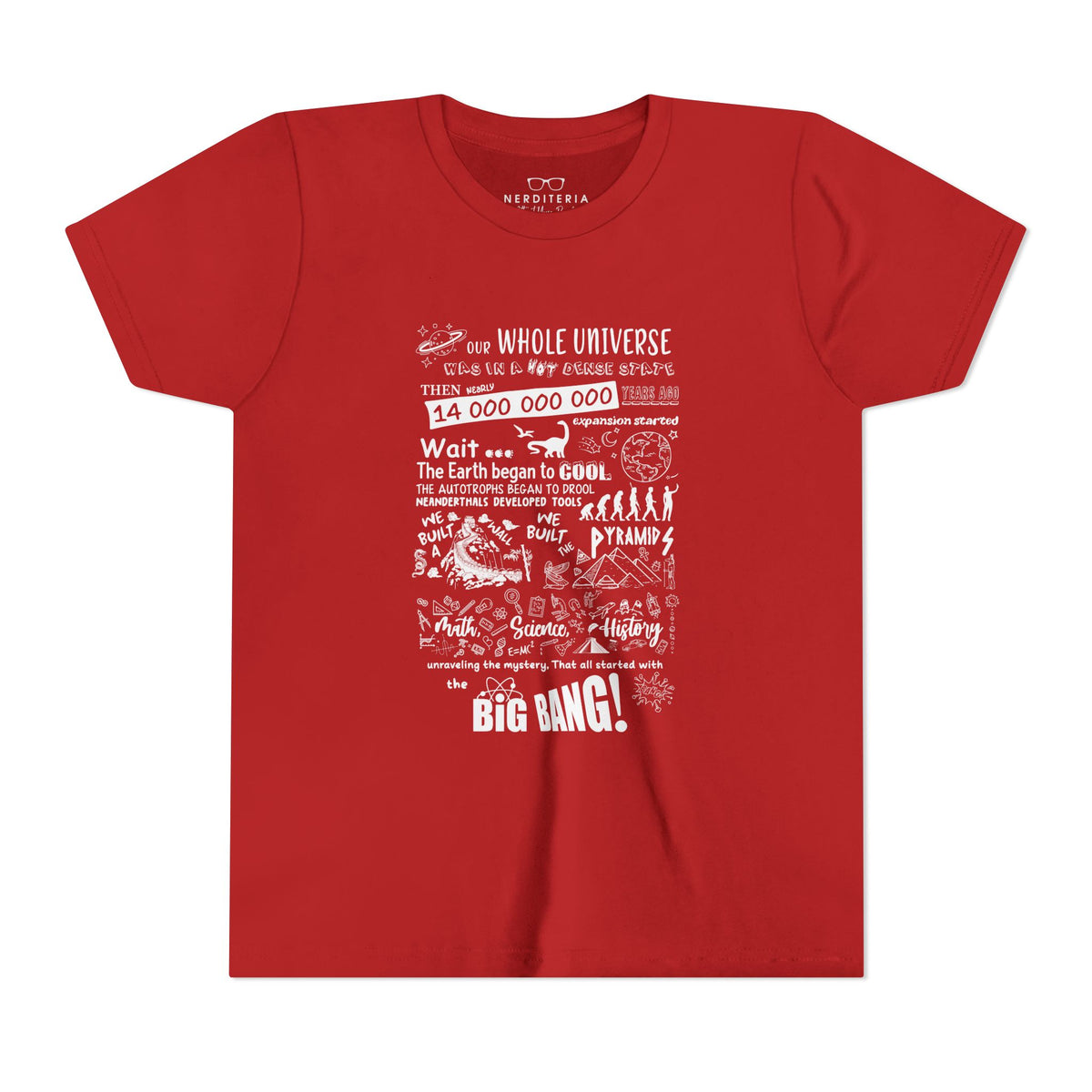 Big Bang Theory Theme Song Kid's T-Shirt