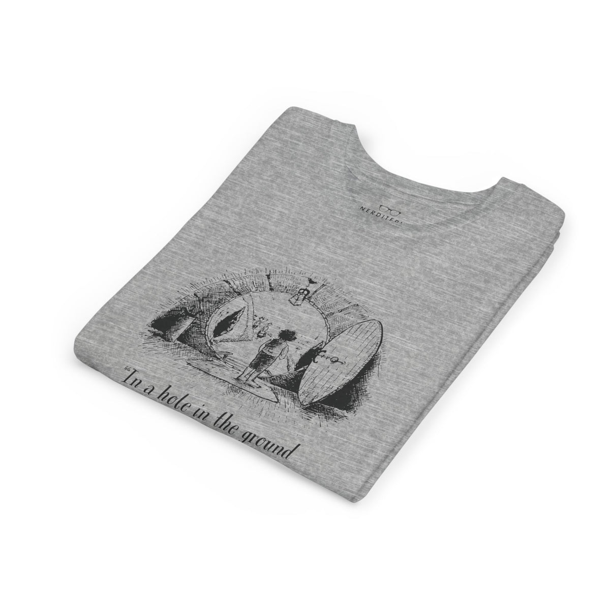 In a Hole in the Ground There Lived a Hobbit - Lord of the Rings Kids’ Tee