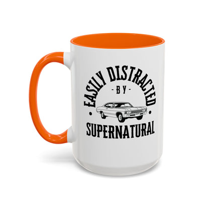 Easily Distracted by Supernatural Coffee Mug