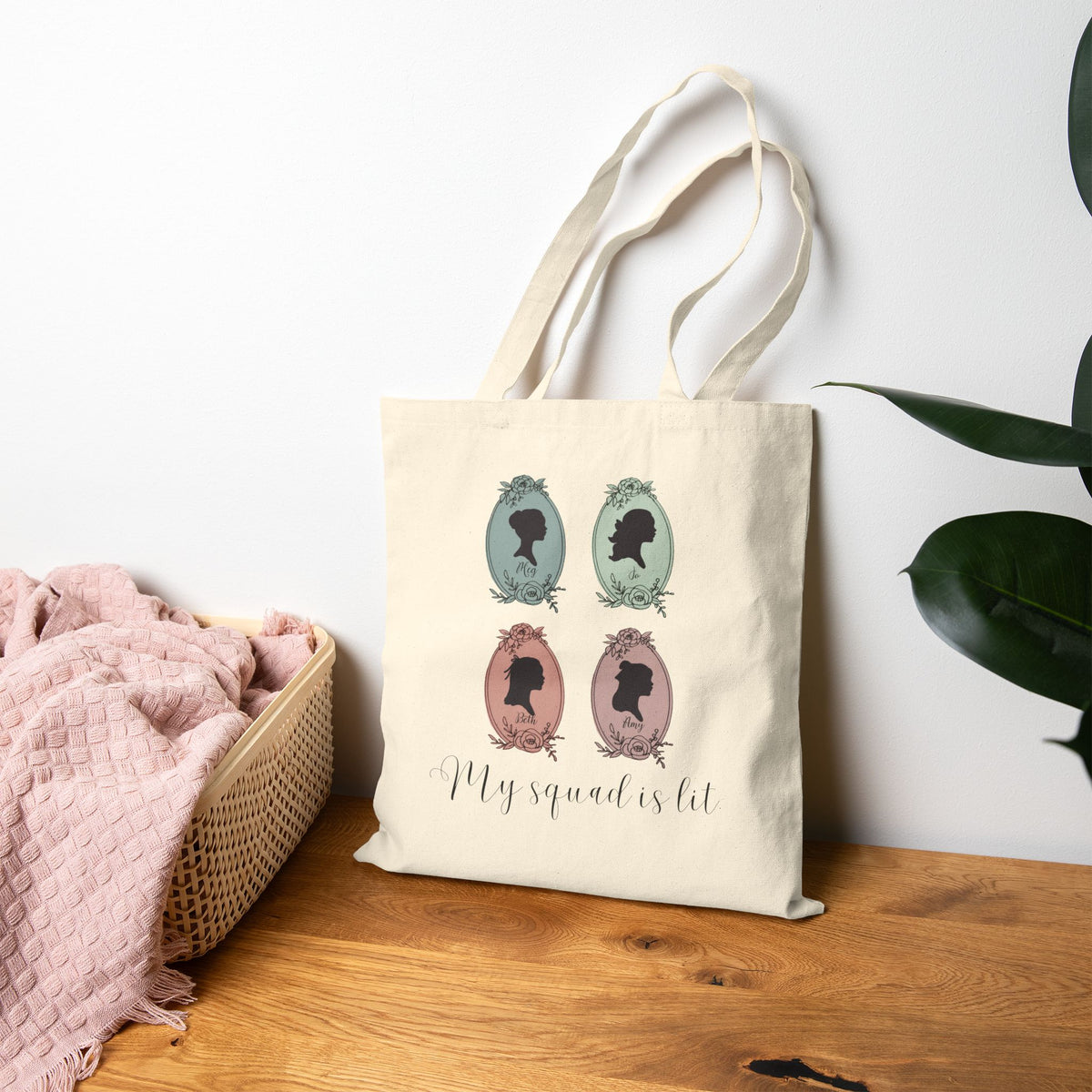 Little Women Squad Tote Bag