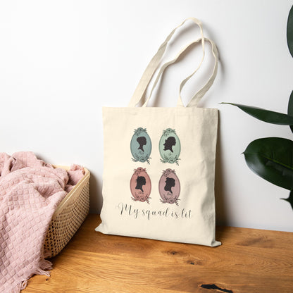 Little Women Squad Tote Bag