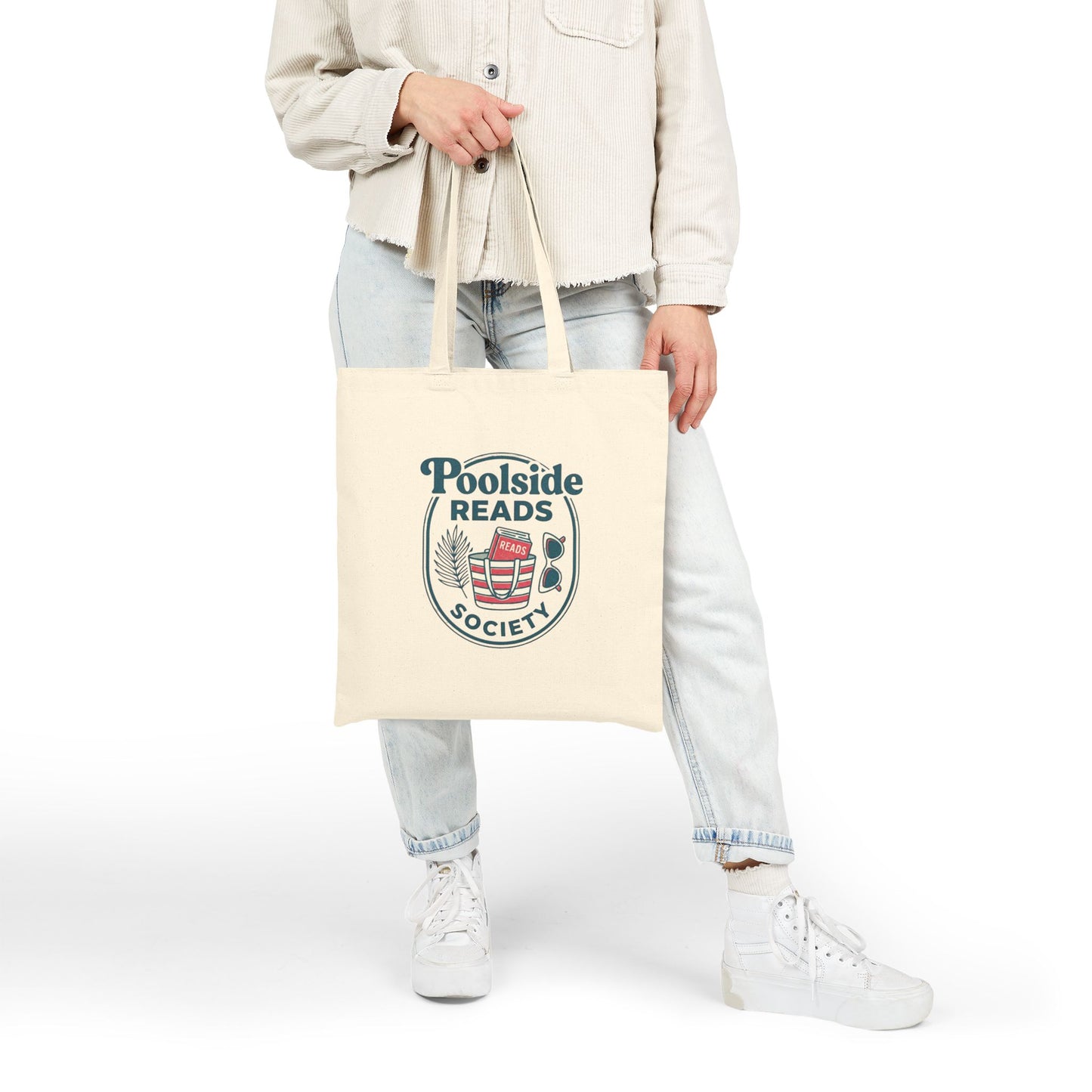 Poolside Reads - Book Lovers Tote Bag