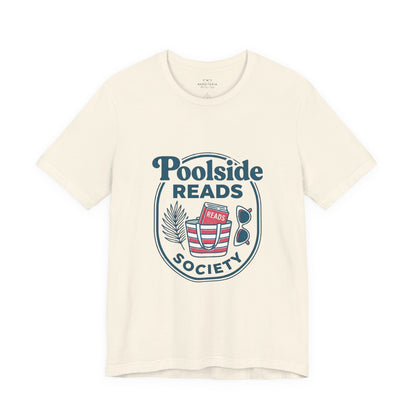 Poolside Reads Tee | Book Girl Summer - Book Lover T-Shirt