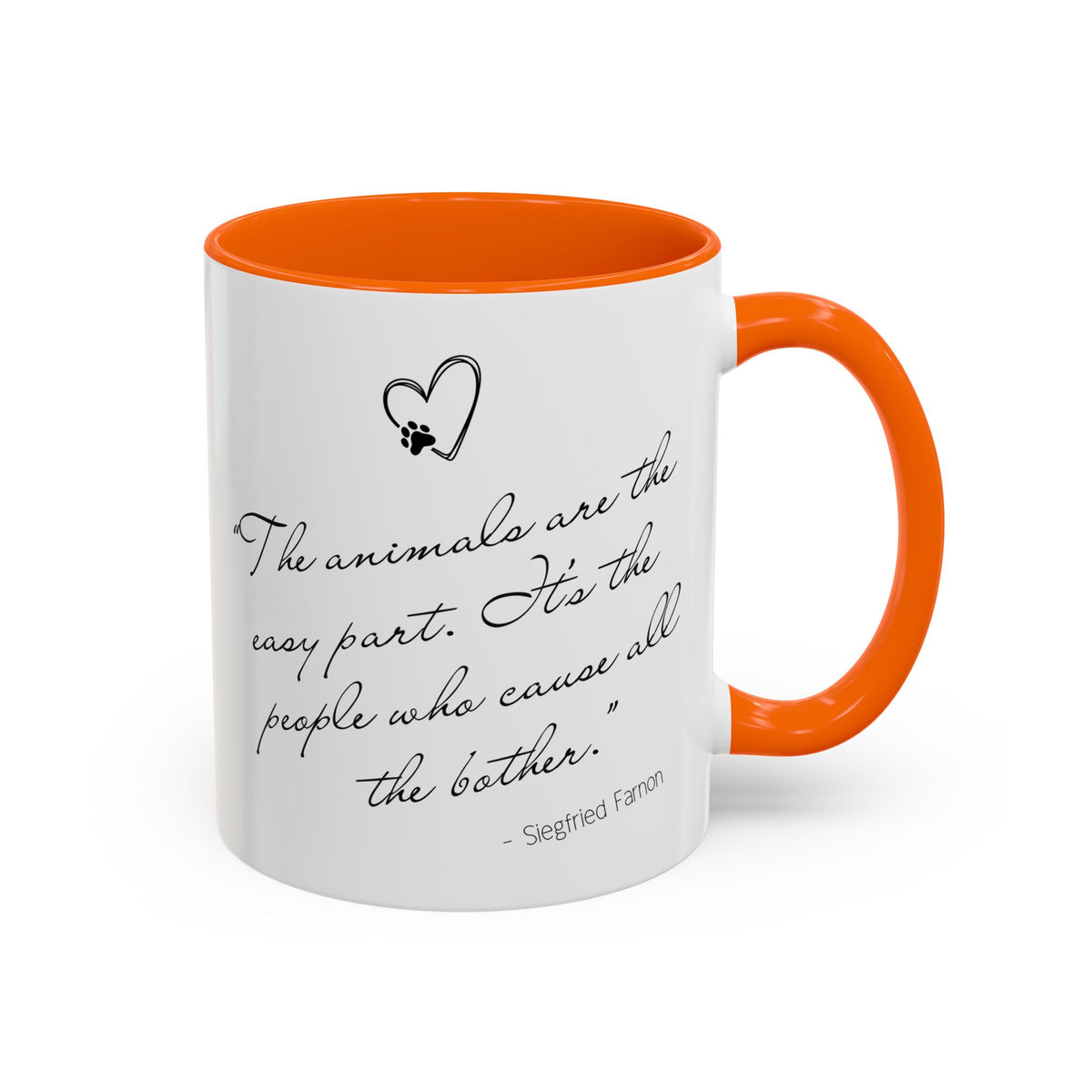 Animals Are The Easy Part - All Creatures Great and Small Coffee Mug