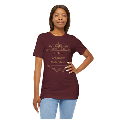 Literary Heroines - Book Lovers T-shirt