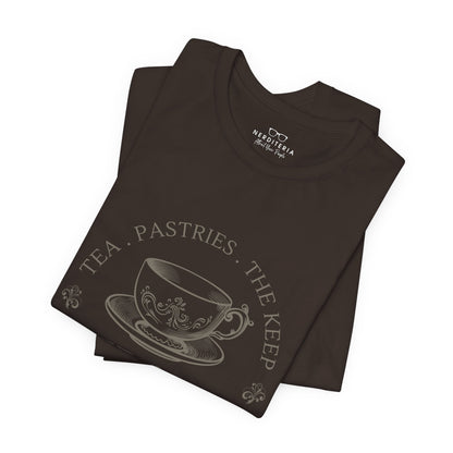 Reed & Rite Tea Shop - Emma M Lion T-Shirt