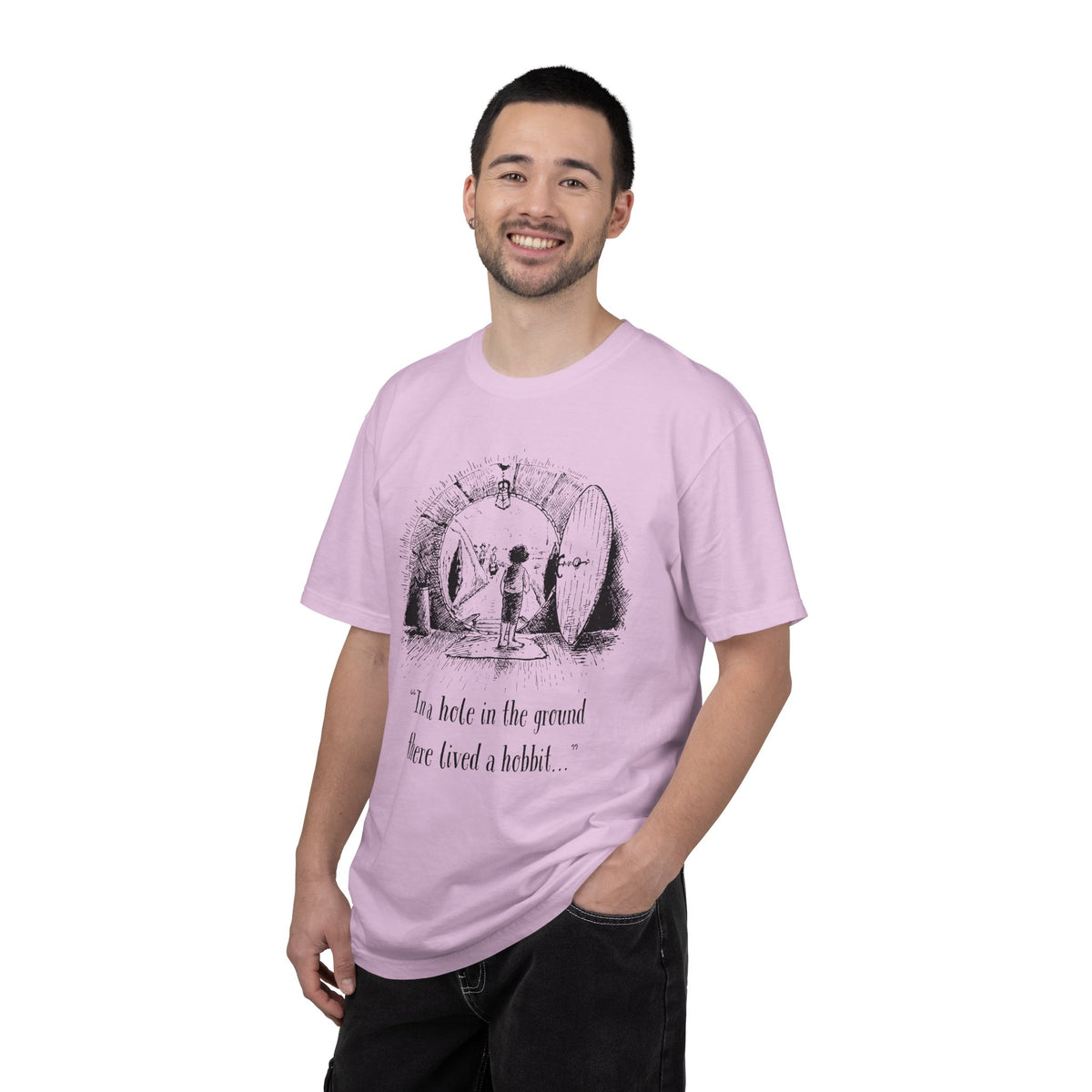 In a Hole in the Ground There Lived a Hobbit - The Lord of The Rings T-shirt