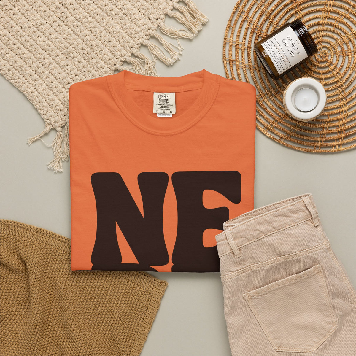 Block Letters Oversized Unisex - Nerd T-shirt