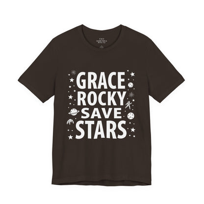 Grace Rocky Save Stars - Project Hail Mary T-Shirt