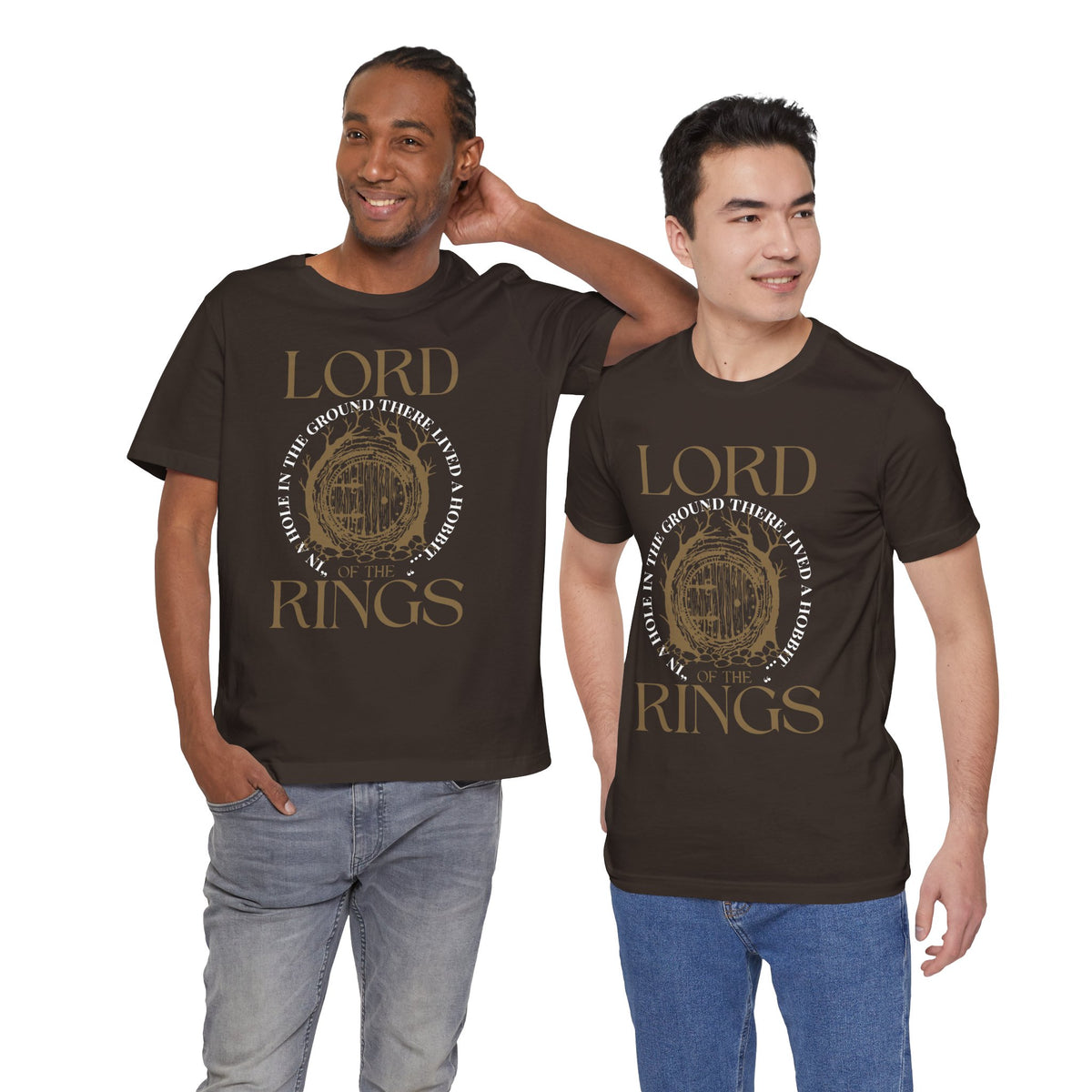 Hobbit Hole Design - Lord of the Rings T-Shirt