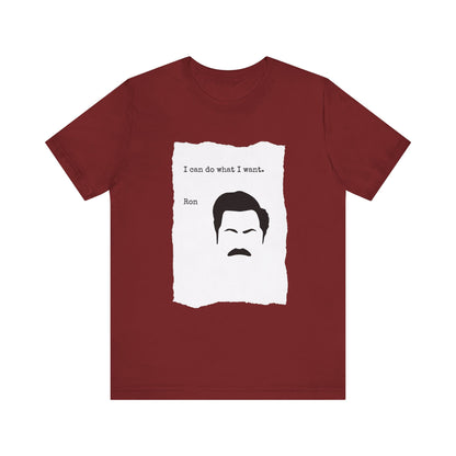 Ron Swanson Permit - Parks & Rec T-shirt