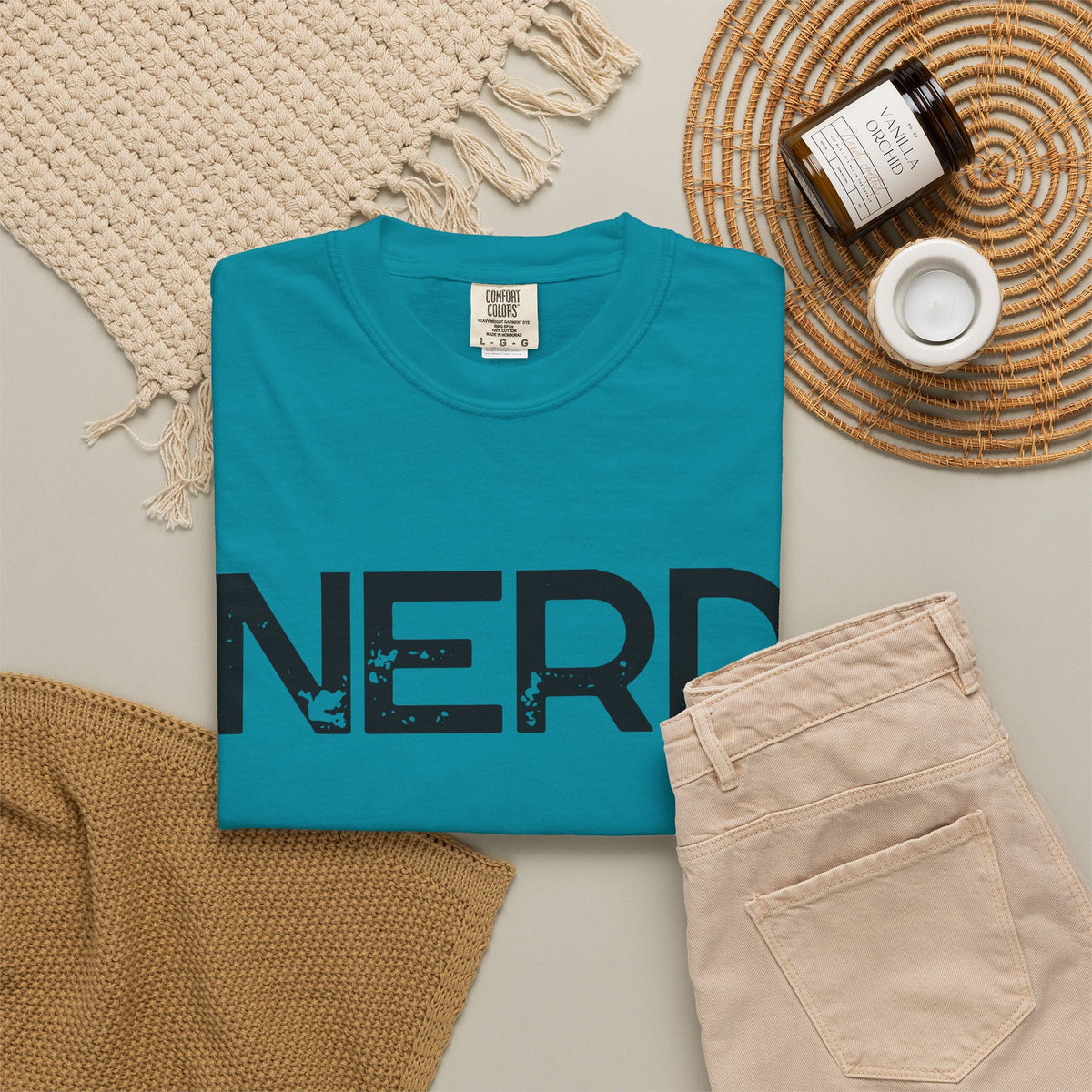 Grunge Oversized Unisex Fit - Nerd T-shirt