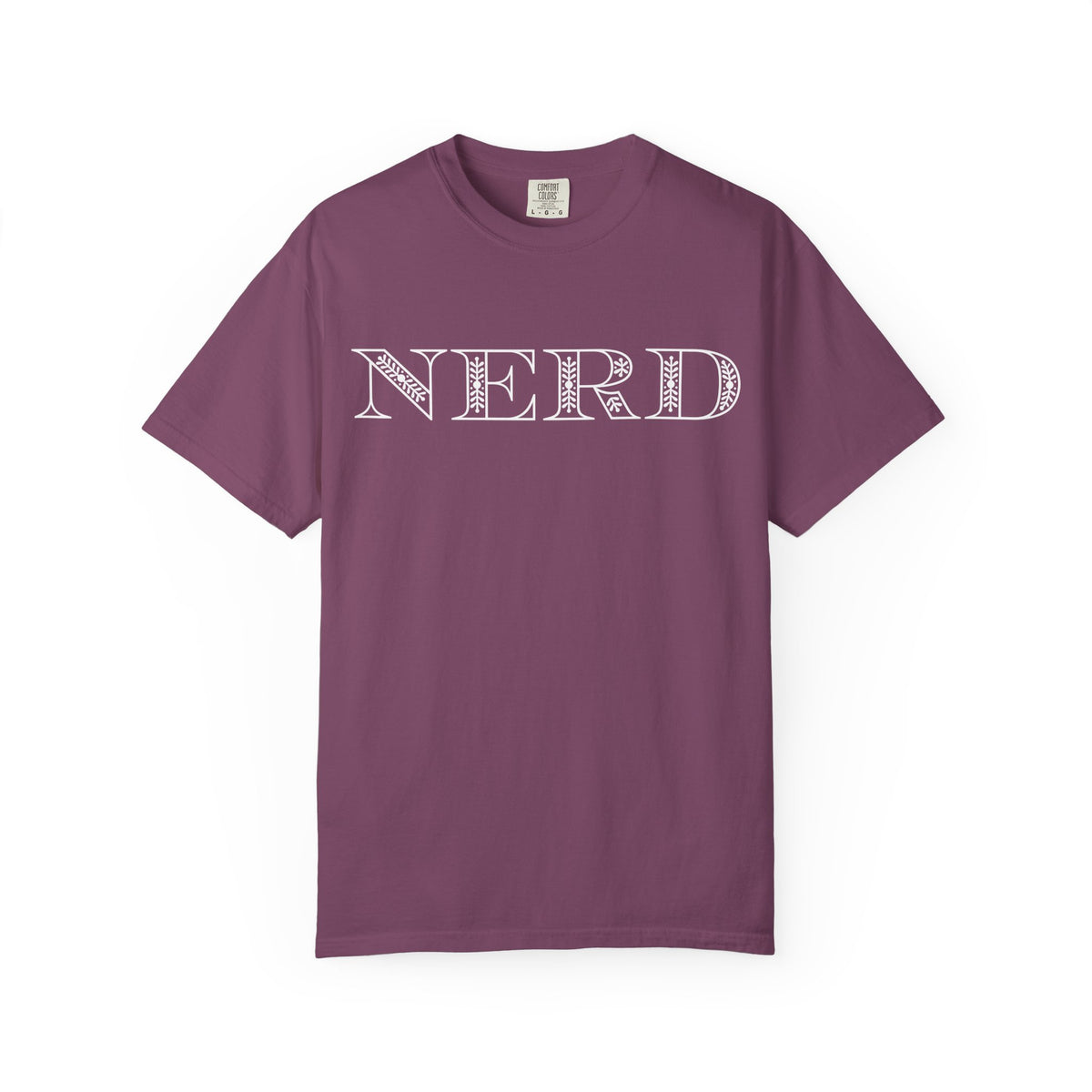 Floral Oversized Nerd T-shirt