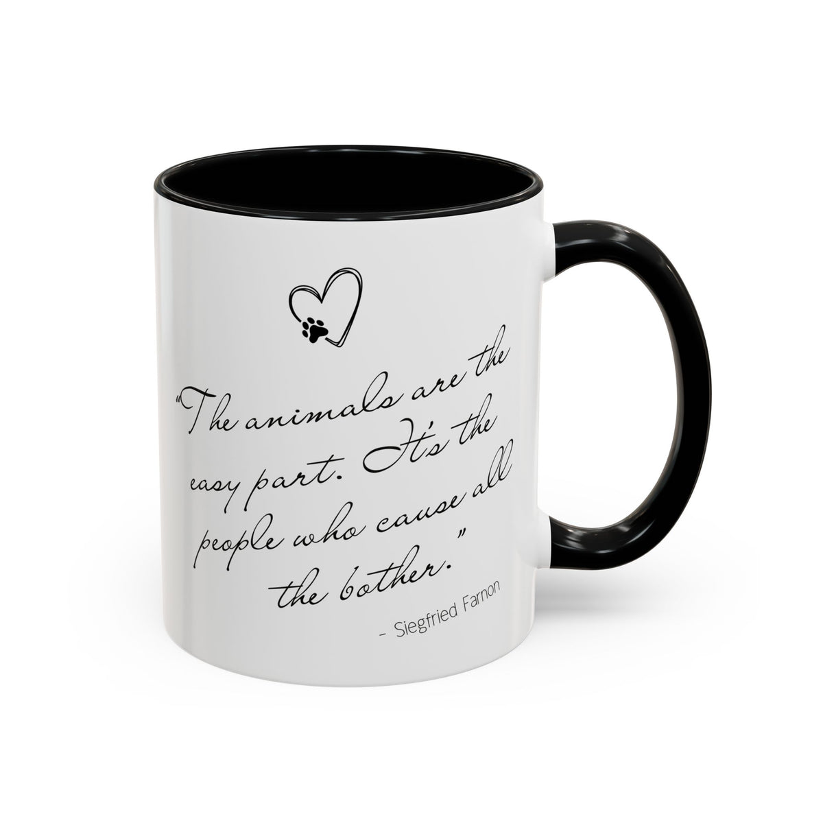 Animals Are The Easy Part - All Creatures Great and Small Coffee Mug