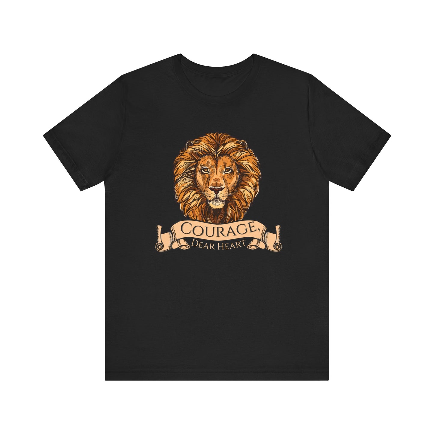 Aslan Courage Dear Heart - Chronicles of Narnia T-shirt